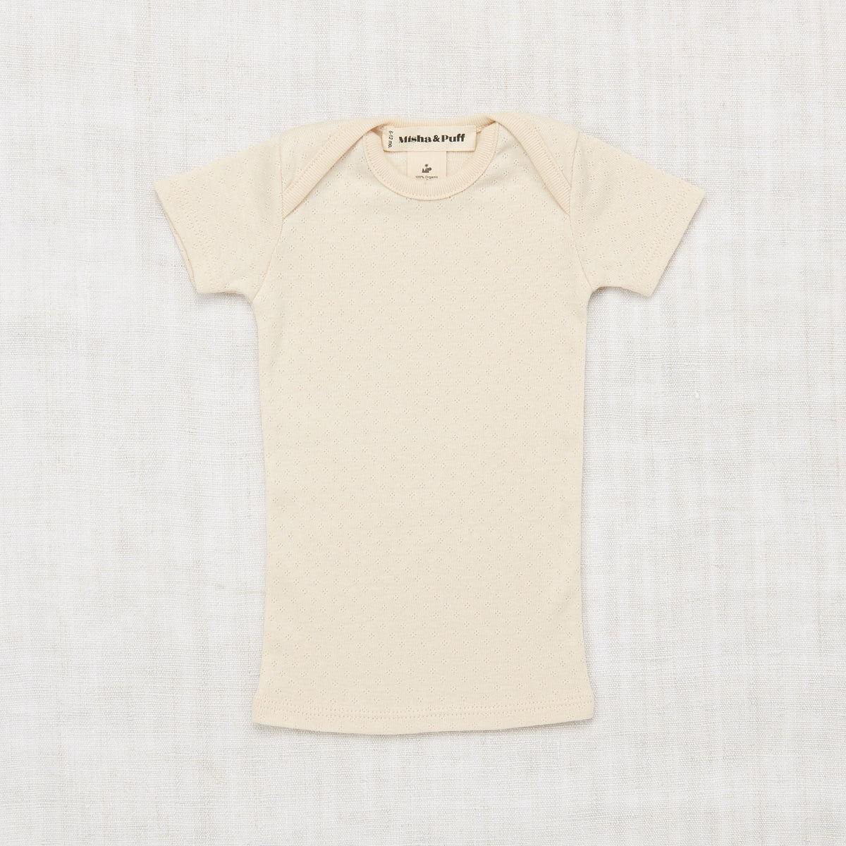 Misha & Puff Pointelle Lapped Tee – Flower Child