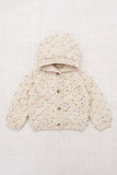 Misha & Puff FW24 Hooded Popcorn Cardigan
