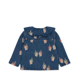 Konges Slojd magot denim shirt kitty bow