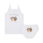 Konges Slojd minnie underwear/undershirt in bow kitty