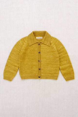 Misha & Puff FW24 Motley Cardigan Citron