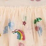 Konges Slojd Yvonne Puff Dress Rainbow Twinkle