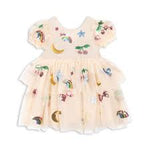 Konges Slojd Yvonne Puff Dress Rainbow Twinkle