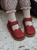 Konges Slojd Mini Coeur Chaussures à Paillettes