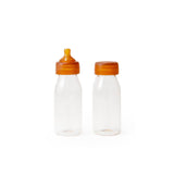 Glass baby bottle-mini quoddle newborn twin pack 10oz Abel series
