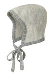 Bonnet en laine biologique tricoté Disana