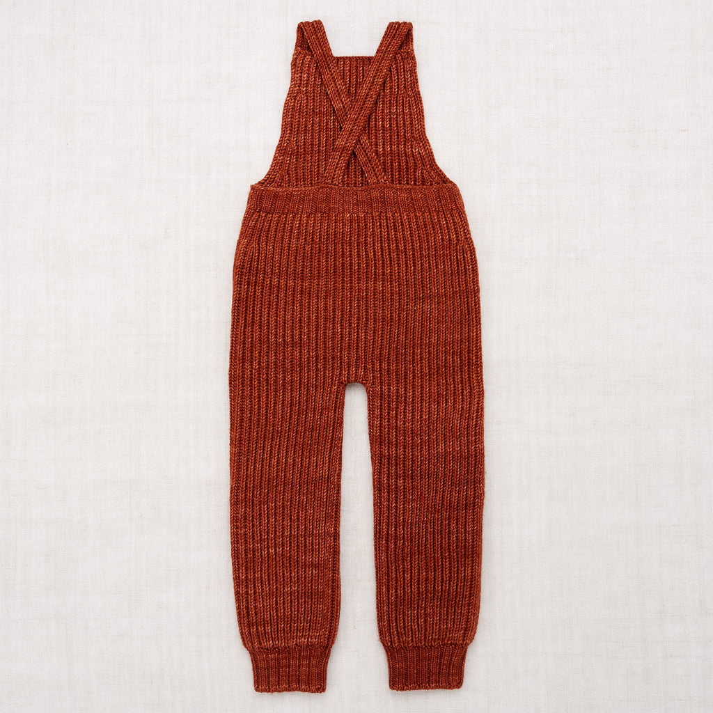 Misha&Puff Rib Overalls Henna Longies-